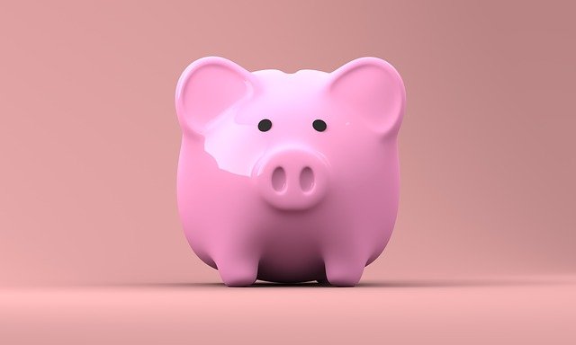 Déssin 3D d'une tirelire en forme de cochon rose